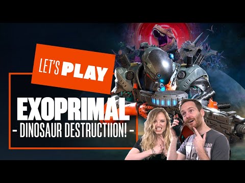 Let's Play Exoprimal - DINOSAUR DESTRUCTION! Exoprimal Xbox Gameplay (Exoprimal Xbox Game Pass)