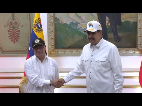 Venezuelan and Colombian presidents met after election disagreement