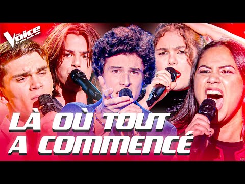 Là où tout a commencé pour Alphonse, Baptiste Sartoria, Gabriel Lobao, Iris & Shanys | The Voice