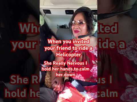 When you invited your friend to ride a Helicopter #shorts