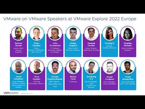 VMware on VMware Presence at VMware Explore Europe 2022
