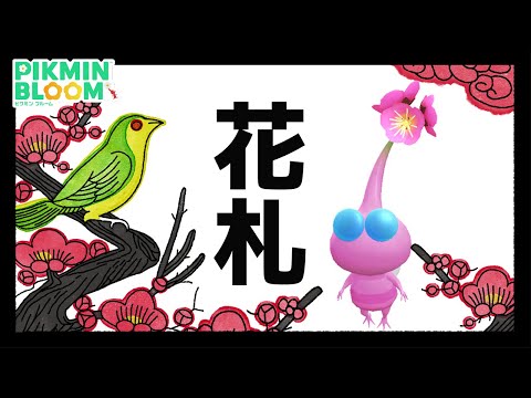 狙うのは花札その１？その２？ややこしい花札デコ、コンプを狙う！【ピクミンブルーム/PikminBloom】