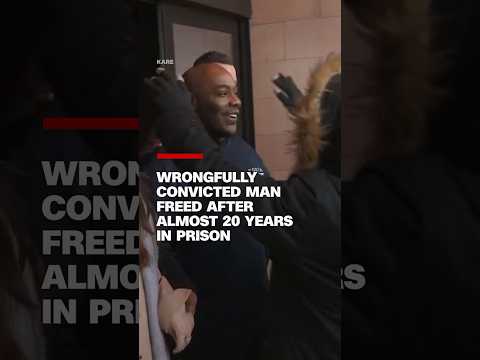 Wrongfully convicted man freed after almost 20 years in prison
