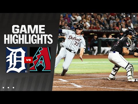 Tigers vs. D-backs Game Highlights (5/17/24) | MLB Highlights