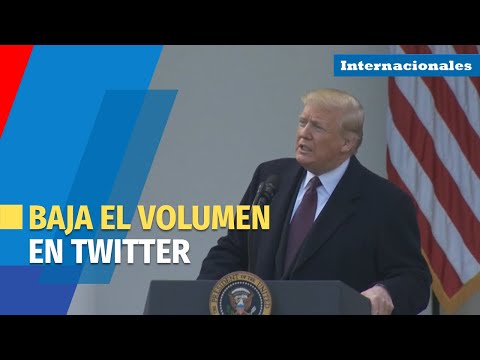 Fuera de la Presidencia y de Twitter, Trump bajó el volumen