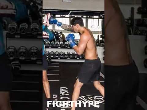 Ryan garcia new “final level” devin haney knockout combo; last workout before war