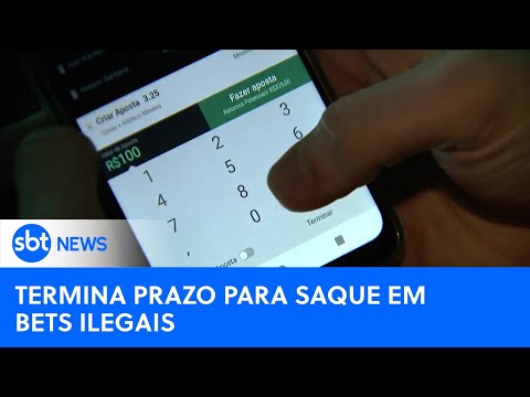 Termina o prazo para sacar valores de bets irregulares | #SBTNewsnaTV (11/10/24)