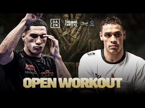 JAI OPETAIA VS. DAVID NYIKA OPEN WORKOUTS LIVESTREAM