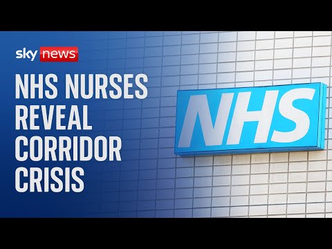 Patients dying and undiscovered for hours in hospital corridors, NHS nurses say
