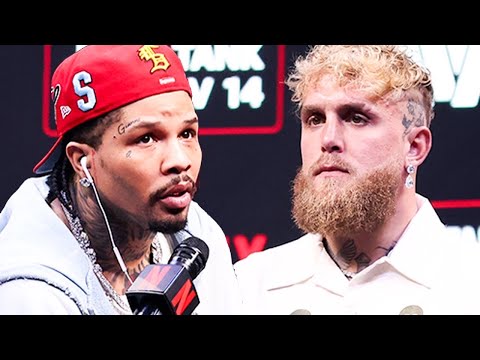 Gervonta ‘Tank’ Davis vs Jake Paul • FULL Miami Press Conference & HEATED Face Off