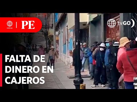Cajeros estarían quedádonse sin billetes en Puno | Primera Edición (HOY)