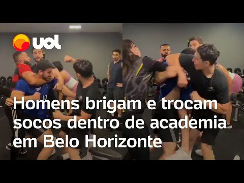 Briga em academia em Minas Gerais: homens discutem e trocam socos durante treino; veja vídeo