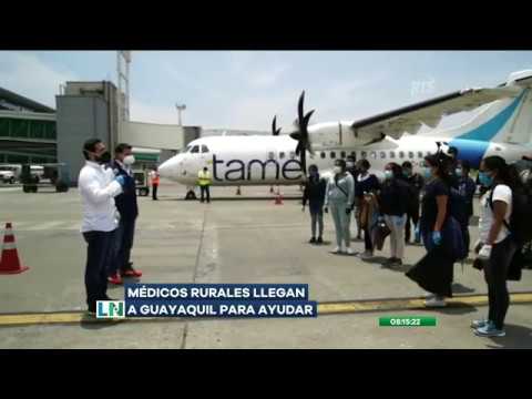 Médicos rurales llegan a la ciudad de Guayaquil