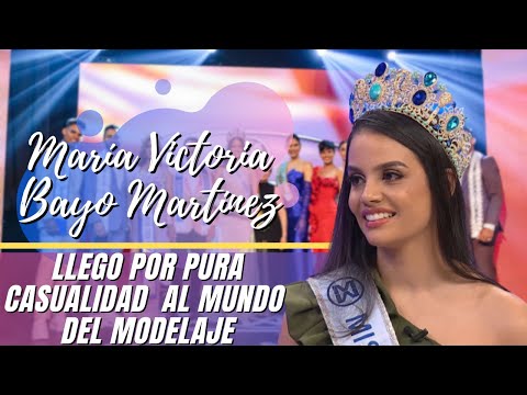 María Victoria Bayo Martínez la nueva Miss Mundo Dominicana 2023, nos cuenta como llego al modelaje