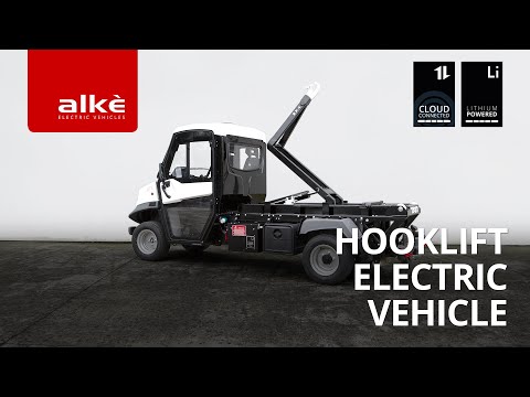 Hooklift electric vehicle Alkè | Work more efficiently!