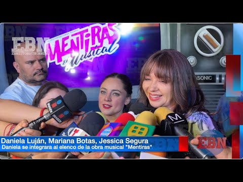 DANIELA LUJÁN PREPARA BODA   ? y se integra al elenco de la obra musical MENTIRAS