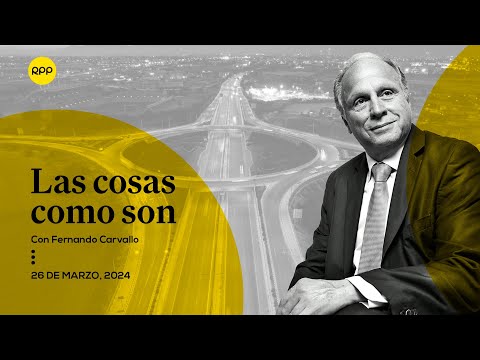 Ministerio de Economía anuncia Anillo Vial Periférico | Las cosas como soncon Fernando Carvallo