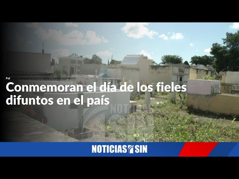 Conmemoran el día de los fieles difuntos en el país