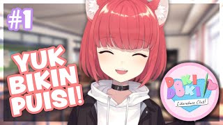 [LIVE] BIKIN PUISI DITEMANI CC CC CANTIK 😳 Doki Doki Literature Club #