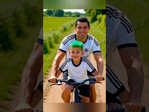 Ronaldo&his child mocked by Messi&his child for having poor vahicle#viral#ronaldo #messi#football