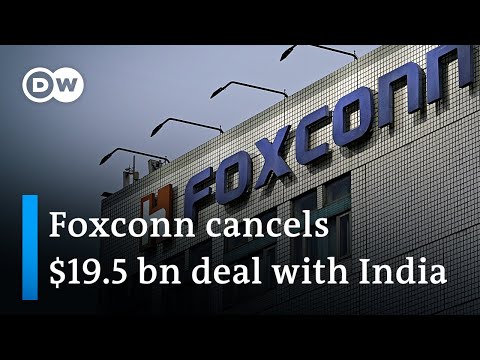 Setback to India's chipmaking plans: Foxconn withdraws from $19.5 billion joint venture | DW News