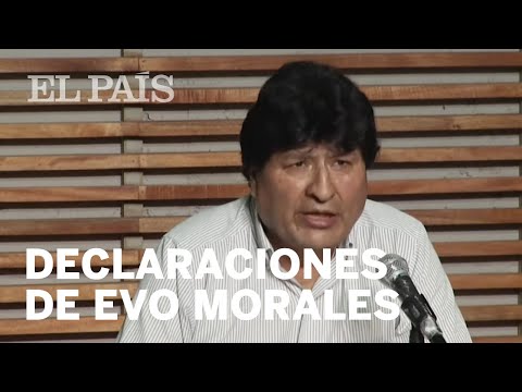 Declaraciones de Evo Morales tras el resultado electoral