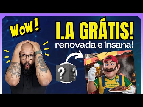 Grátis! INSANA I.A para Criar Imagens e Logos [RENOVADA]