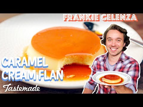 Caramel Cream Flan I Frankie Celenza