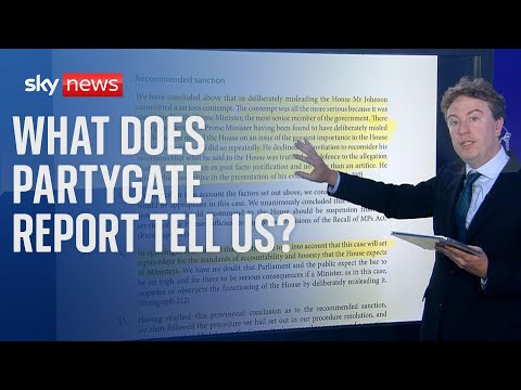 Partygate: What does the parliamentary inquiry report say?