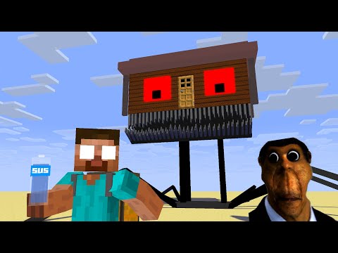 MOBS : HEROBRINE STUCK IN THE DESERT - Minecraft Animation