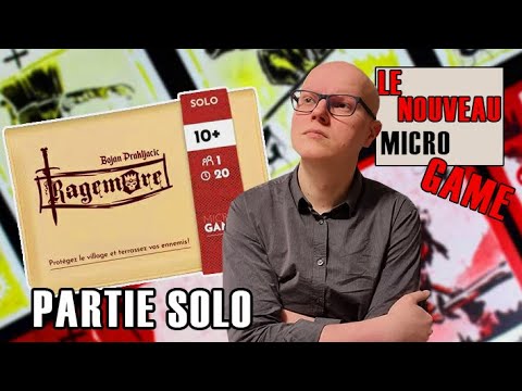 RAGEMORE - Le nouveau Micro-game solo de chez Matagot ! - Partie SOLO & AVIS