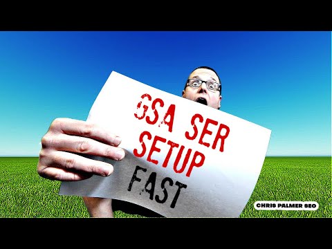 How to Setup GSA Search Engine Ranker Fast