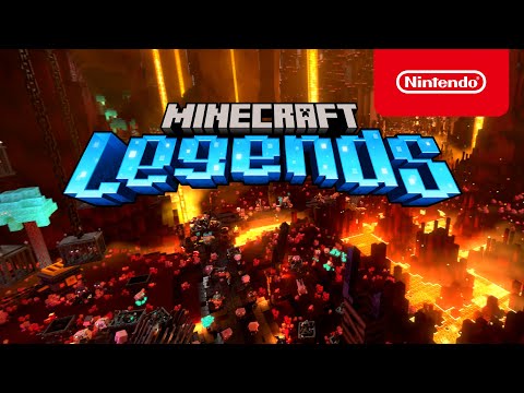 Minecraft Legends - The Piglin Rampage Begins Trailer - Nintendo Switch