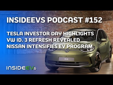 Tesla Investor Day Highlights, Refreshed VW ID. 3 Revealed, Nissan Intensifies EV Program
