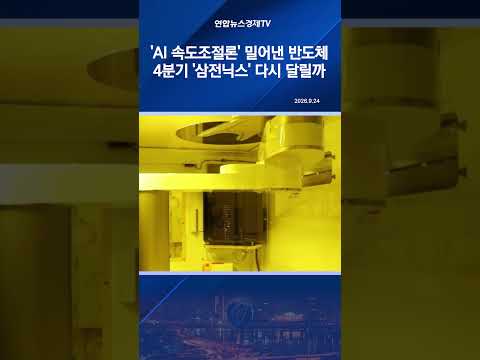 'AI 속도조절론' 밀어낸 반도체…4분기 '삼전닉스' 다시 달릴까