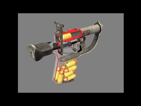 The World's Worst Reloading System?🤔 | Animation of the FP-45 Liberator Single-Shot Pistol Mechanism