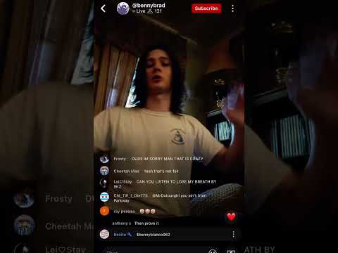 BENNY BRAD YAPPING NONSENSE AND BEING OVERLY AGREESIVE… SCARY BEHAVIOR