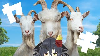 【 #goatsimulator3 】私はヤギ。あなたもヤギ。すべてがヤギ。【 #Vtuber #Vsinger 桐崎まゆら Mayura 