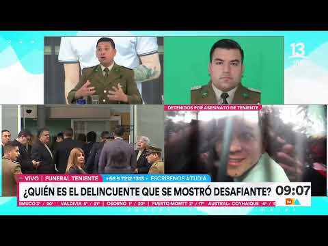 Suegro del Tte.  Sánchez se refirió a asesinato de Carabinero | Tu Día | Canal 13