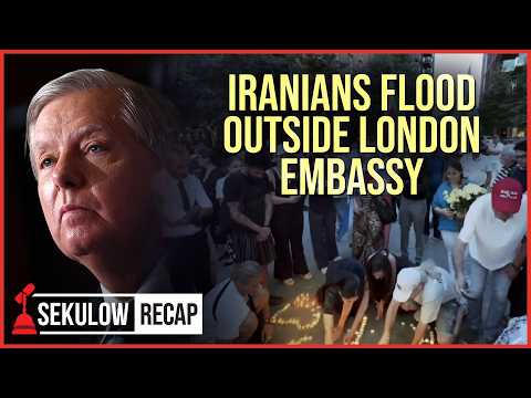 Iranians Flood Outside London Embassy to Honor Sen. Lindsey Graham
