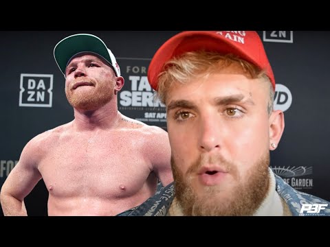 JAKE PAUL FIRST WORDS ON CANELO REJECTING FIGHT AGAINST HIM