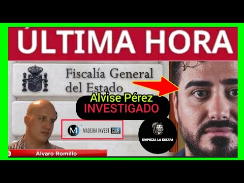 #ÚLTIMAHORA - ALVISE PÉREZ INVESTIGADO EN LA FISCALÍA