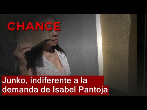 Junko, indiferente a la demanda de Isabel Pantoja para 'desokuparla' de su piso