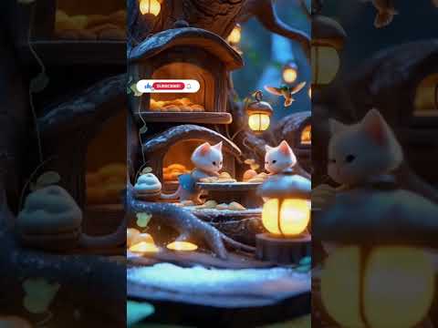 Kitten and cat #funny #cat #cute #disney #meowtv