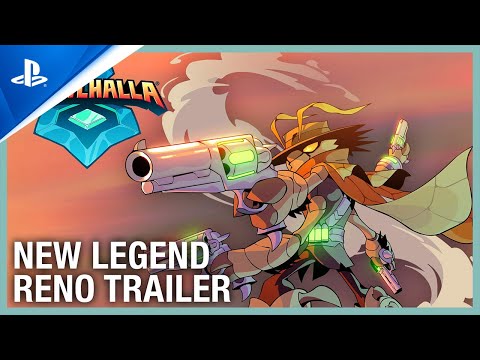 Brawlhalla: New Legend ? Reno The Bounty Hunter Trailer | PS4