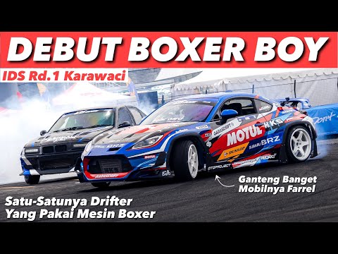 BRZ BOXER BOY LANGSUNG PODIUM DIBAWA FARREL