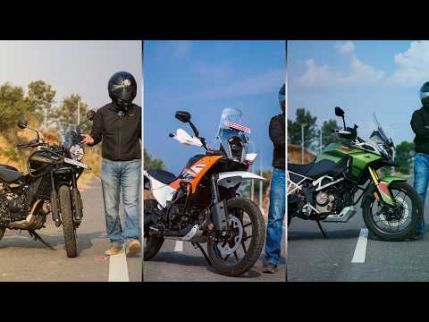 RTX 300 Vs Adv 390 Vs Himalayan 450 - Malayalam Comparison