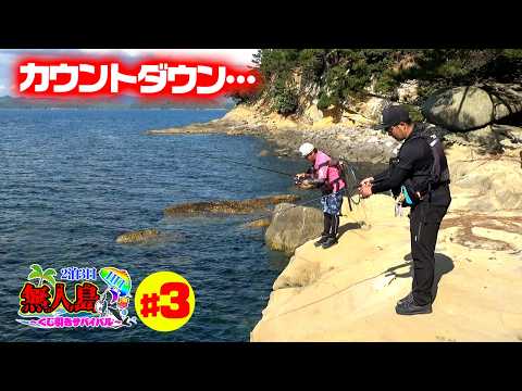 無人島でダブルヒットしないと悲惨な1日になります