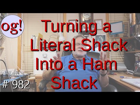 Turning a Literal Shack Into a Ham Shack (#982)