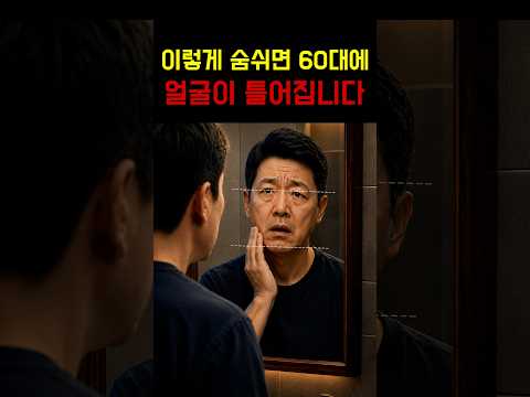 60대에 얼굴 비대칭되는 호흡 <strong>습관</strong>